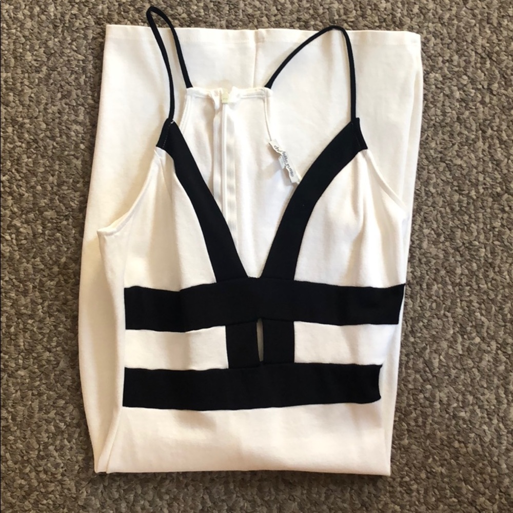 Black and White Charlotte Russe Dress